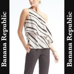 Banana Republic | One Shoulder Top | Size 10